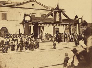 Inauguration de la gare du Ceccano