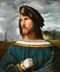 Portrait de Gentiluomo dit César Borgia, entre 1500 et 1524
