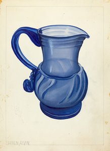 Verre soufflé - Pichet