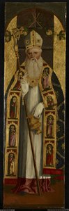 Un saint évêque, fin du 15ème siècle