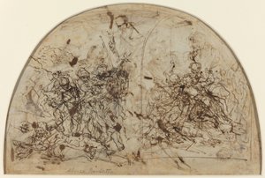 Christ tombé sur la croix - Alvise dal Friso