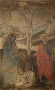 La Crucifixion avec la Vierge, Saint Jean et Madeleine, 1470-1523 - Ambrogio Bergognone