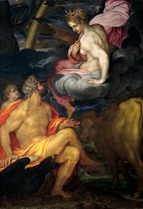 Jupiter, Junon et Io, par Ambrogio Figino