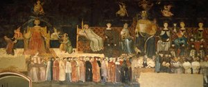 Allégorie du Bon Gouvernement (détail)