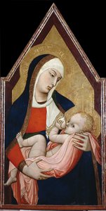Madone du lait, entre 1325 et 1348
