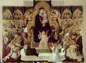Maesta di Massa Marittima (Vierge en majesté) - Ambrogio Lorenzetti