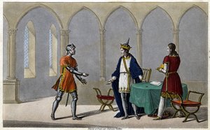 Childéric Ier, avant de quitter la France, avait pris la moitié d
