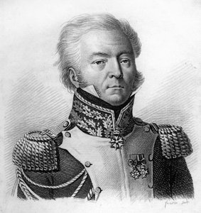 Louis Lepic Général de Division (1765-1847) - dans « Portraits des généraux français en suite les victoires et conquêtes des Français ». Gravé par Ambroise Tardieu en 1818. Collection Stella.