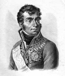 Maréchal Auguste Frédéric Louis (Auguste-Frédéric-Louis) de Viesse de Marmont (1774-1852), duc de Raguse. Dans Portraits des généraux français en suite des victoires et conquêtes des Français. Gravé par Ambroise Tardieu en 1818. Collection Stella