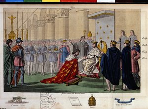 Philippe VI de Valois (1294-1350) reconnu roi en 1328 (1825)