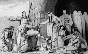 La reine Bathilde (626 ou 627 à 680) donne de l