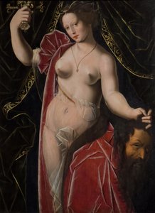 Judith brandissant la tête d