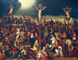 Le Calvaire - Ambrosius II Francken or Franck
