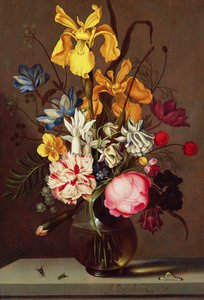 Un vase de fleurs, 1635
