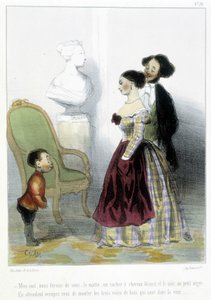 Caricature - dans « Madeleines » par Cham, v.1870-1880