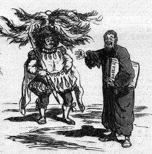 Joie de Rabelais voyant Gustave Doré s