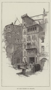 Une vieille maison à Grasse - Amedee Forestier
