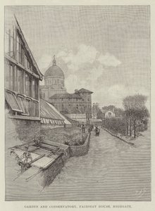 Jardin et serre, Fairseat House, Highgate