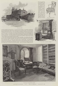 Croquis au château de Walmer