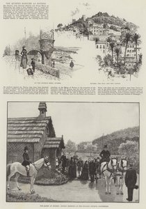 Le séjour de la reine à Hyères