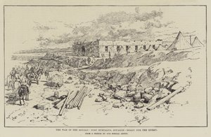 La guerre au Soudan, Fort Euryalus, Souakim, prêt pour l