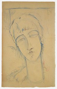 Anna Akhmatova Ritratto di Donna Rossa, 1915 - Amedeo Modigliani