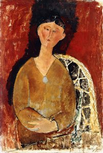 Beatrice Hastings assise