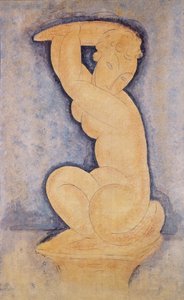 Cariatide, 1914 - Amedeo Modigliani