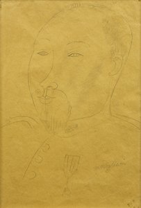 Guillaume Apollinaire en Soldat - Amedeo Modigliani
