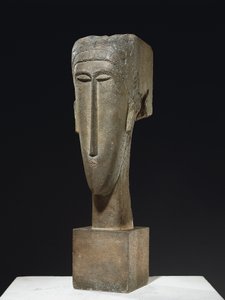 Tête, vers 1910-12 (calcaire)