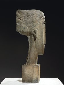Tête, vers 1910-12 (calcaire)