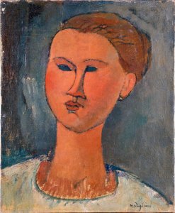 Tête de jeune femme