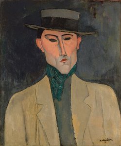 Homme avec un chapeau - Amedeo Modigliani