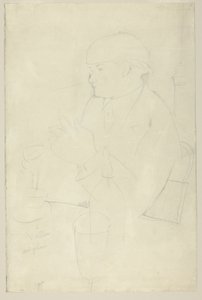 Portrait de Vallin - Amedeo Modigliani