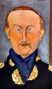 Portrait du peintre Léon Bakst 1866-1924, 1917 - Amedeo Modigliani