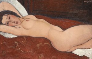 Nu allongé, 1917