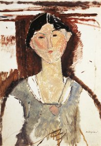 Étude pour le portrait de Beatrice Hastings par Amedeo Modigliani