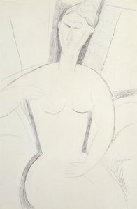 Femme Assise - Amedeo Modigliani