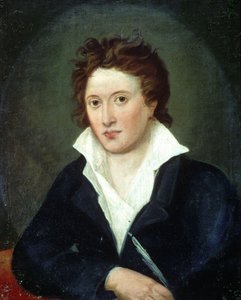 Portrait de Percy Bysshe Shelley (1792 - 1822) par Amelia Corran