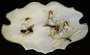 Fées Jouant sur des Insectes, c.1860 - Amelia Jane Murray