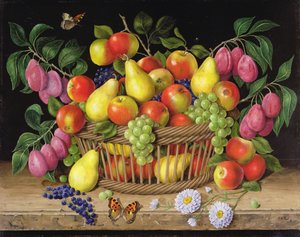 Pommes, poires, raisins et prunes, 1999