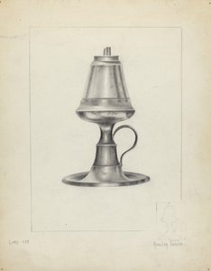 Lampe à camphène