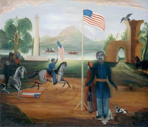 Allégorie de la liberté - American 19th Century