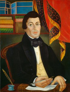 Marchand de textiles - American 19th Century