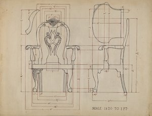 Chaise - American 20th Century