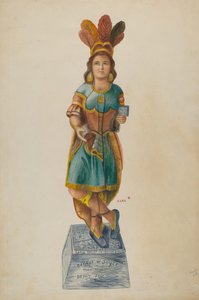 Indien de magasin de cigares - American 20th Century