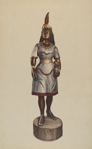 Boutique de cigares Pocahontas - American 20th Century