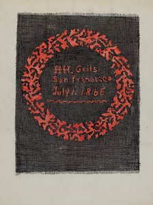 Broderies - American 20th Century