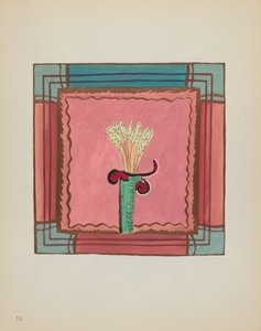 Planche 16 : Gerbe de blé, panneau d