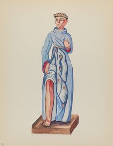 Saint Roch : De Portfolio "Dessins coloniaux espagnols du Nouveau-Mexique"